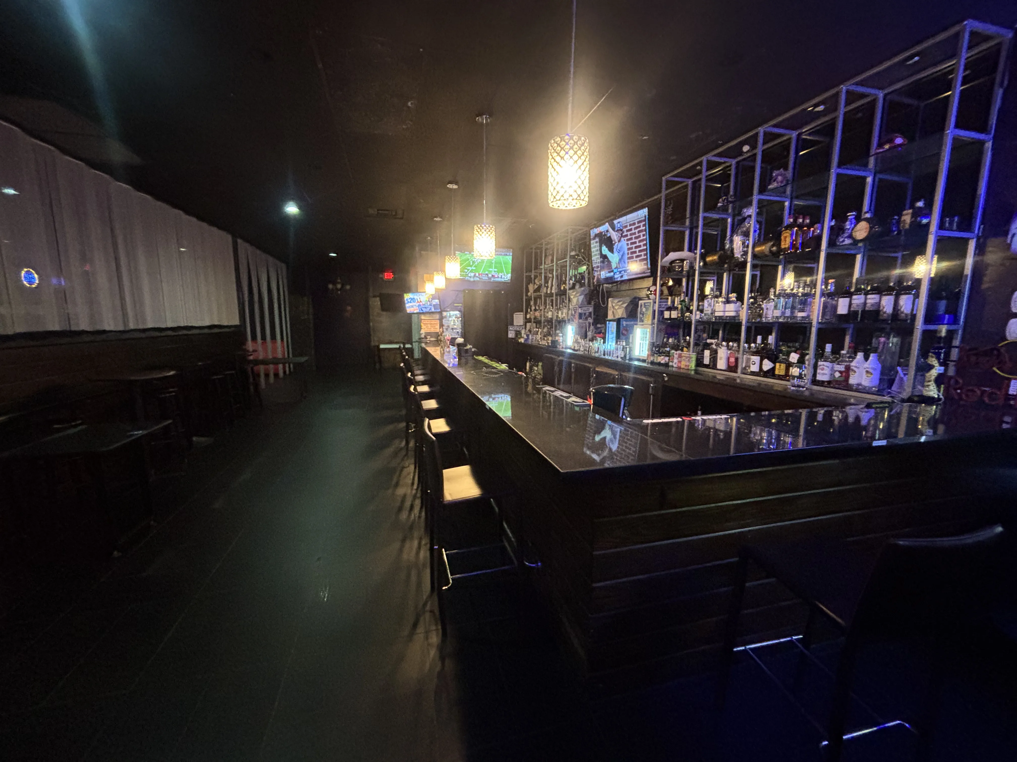 SOL Venue full bar counter, alternate angle